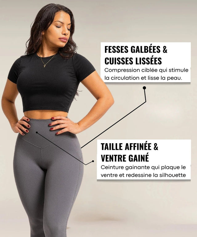Legging Hyper Sculptant avec Poches - Olyaà