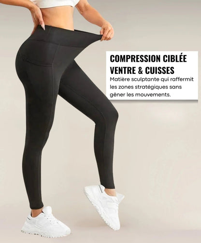 Legging Hyper Sculptant avec Poches - Olyaà